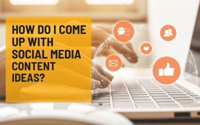 How do I come up with social media content ideas?